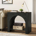Farmhouse End Side Table, Large Sofa Side Table With HeavyDuty Wooden Pedestal For Living Room, Bedside Nightstand With Storage