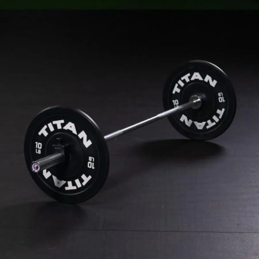 Technique Training Barbell 6 FT Chrome Finish 15 KG 33lb 28MM Shaft Rated 500 LB Weightlifting Bar