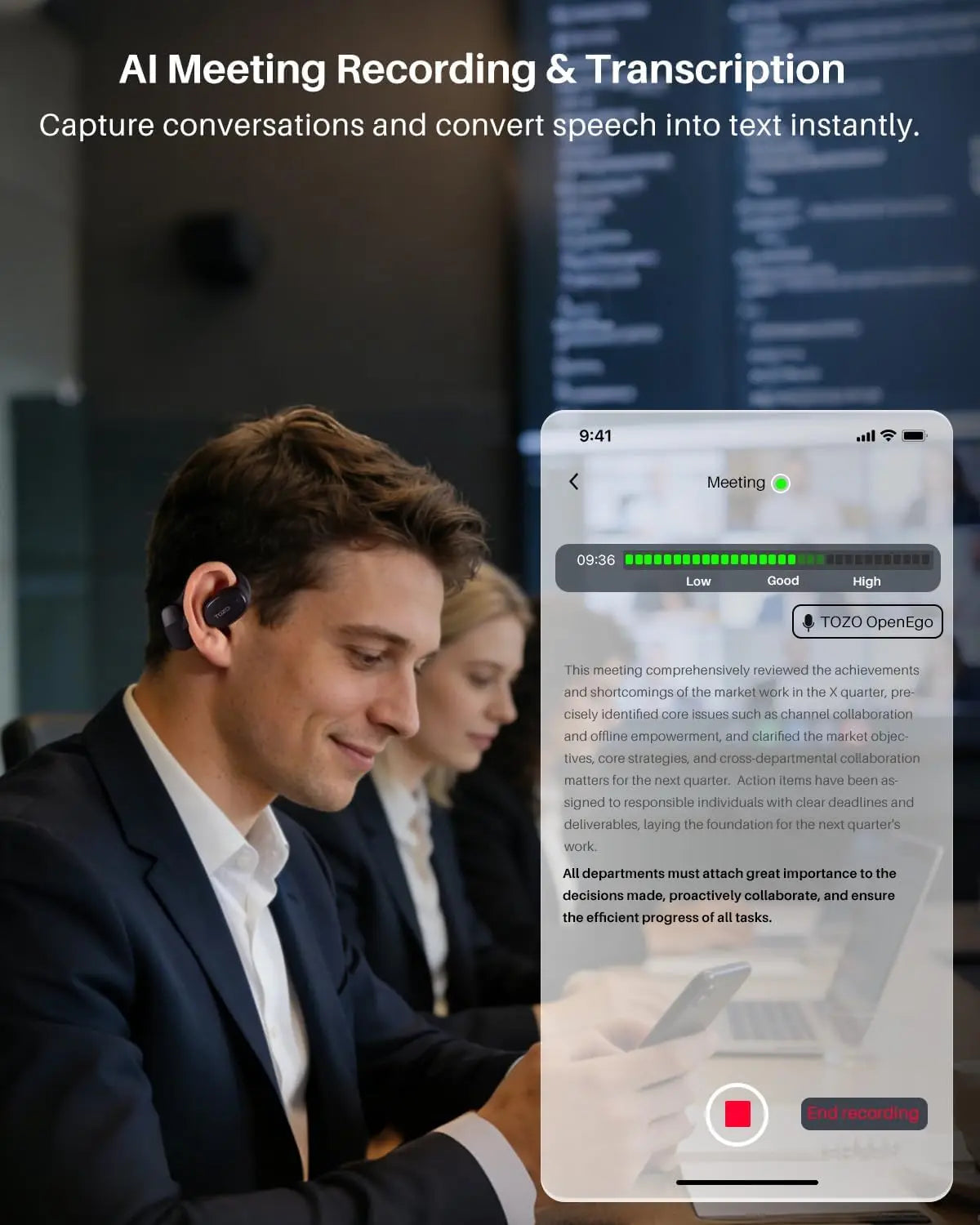 Real-Time AI Translation Earbuds with 80H Playtime, Digital Display, Clear Calls for Travel and Meetings