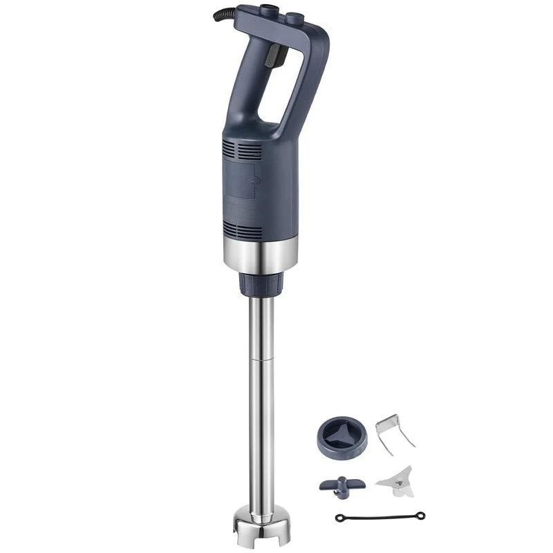 Commercial Immersion Blender, 500W Heavy Duty Hand Mixer, 16 inch Stepless Variable Speed Mixer with Stainless Steel Blade, Multi-Purpose Portable Mixer for Soup, Sauces, Mashed Potatoes, Cream