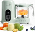 Baby Food Maker Steamer and Blender Combo, Auto Cooking & Sterilizing, 2 Mixing Modes, BPA-Free Tritan, Green