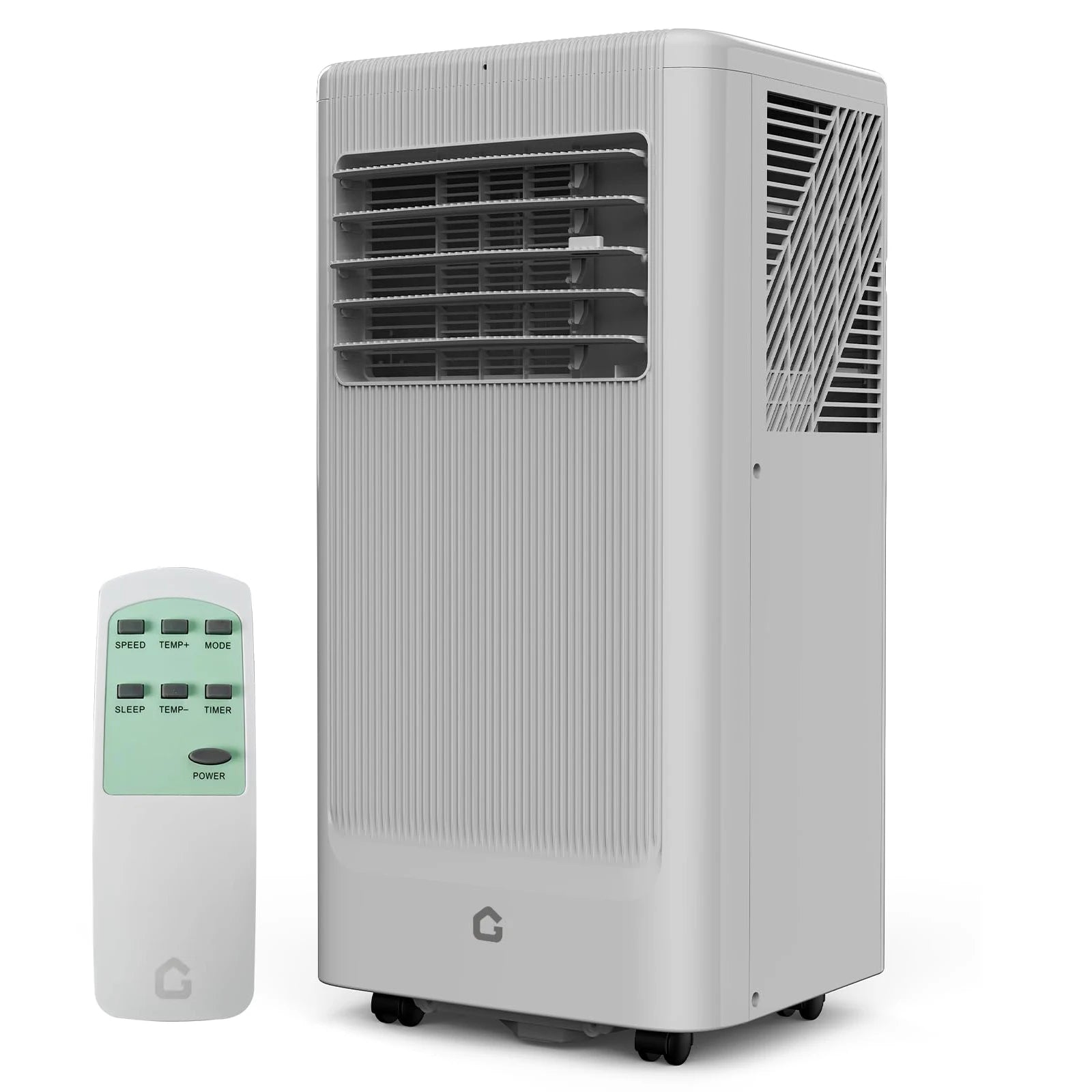 10000 BTU Portable Air Conditioner, 3-In-1 Cooling Dehumidifier & Fan For 450 Sq.Ft Room, Quiet AC Unit With Remote & Window Kit