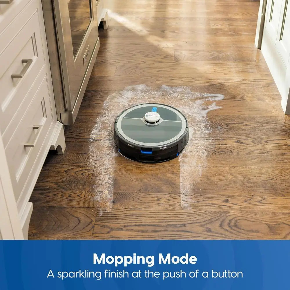 3-in-1 Smart Robot Vacuum and Mop with Self-Emptying Station, LiDAR Navigation, 3000Pa Suction, Ideal for Pets and Multi-Floor H