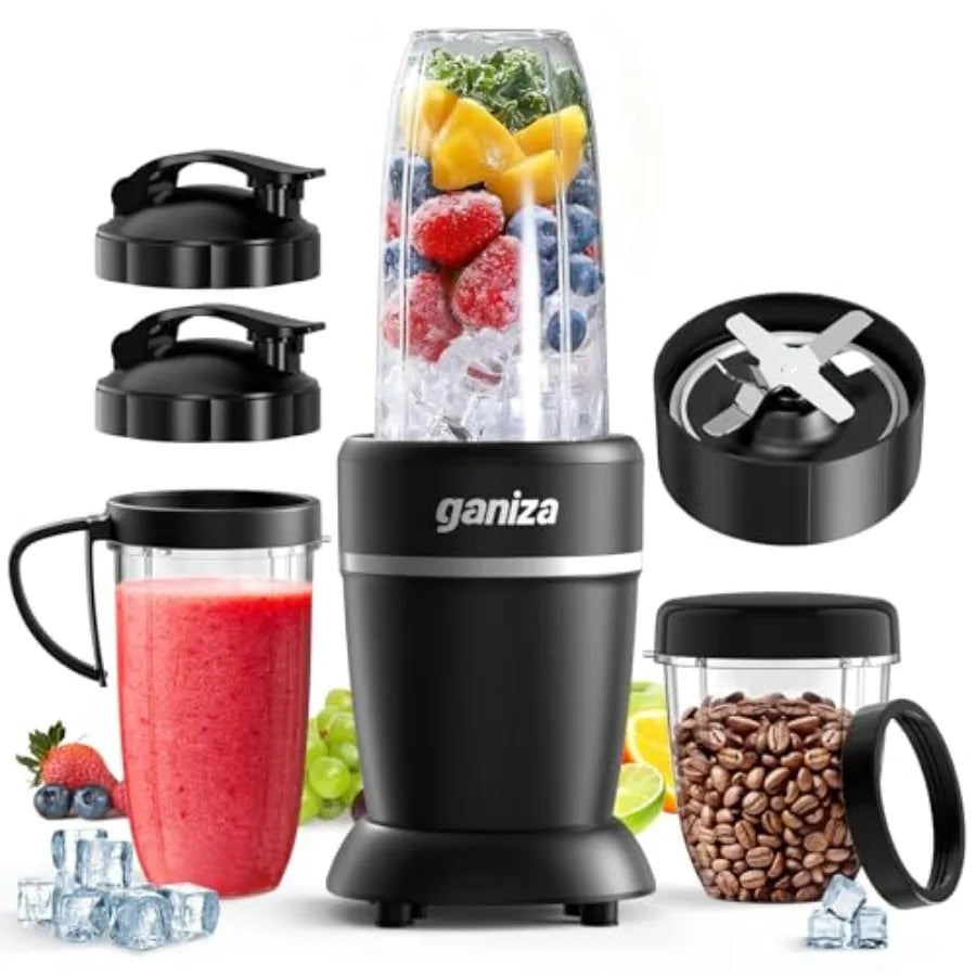 Blender for Smoothies 14 Pcs Smoothie Blender for Kitchen Max 1300W Portable Blenders for Shakes Ice Crushing Grinding and More