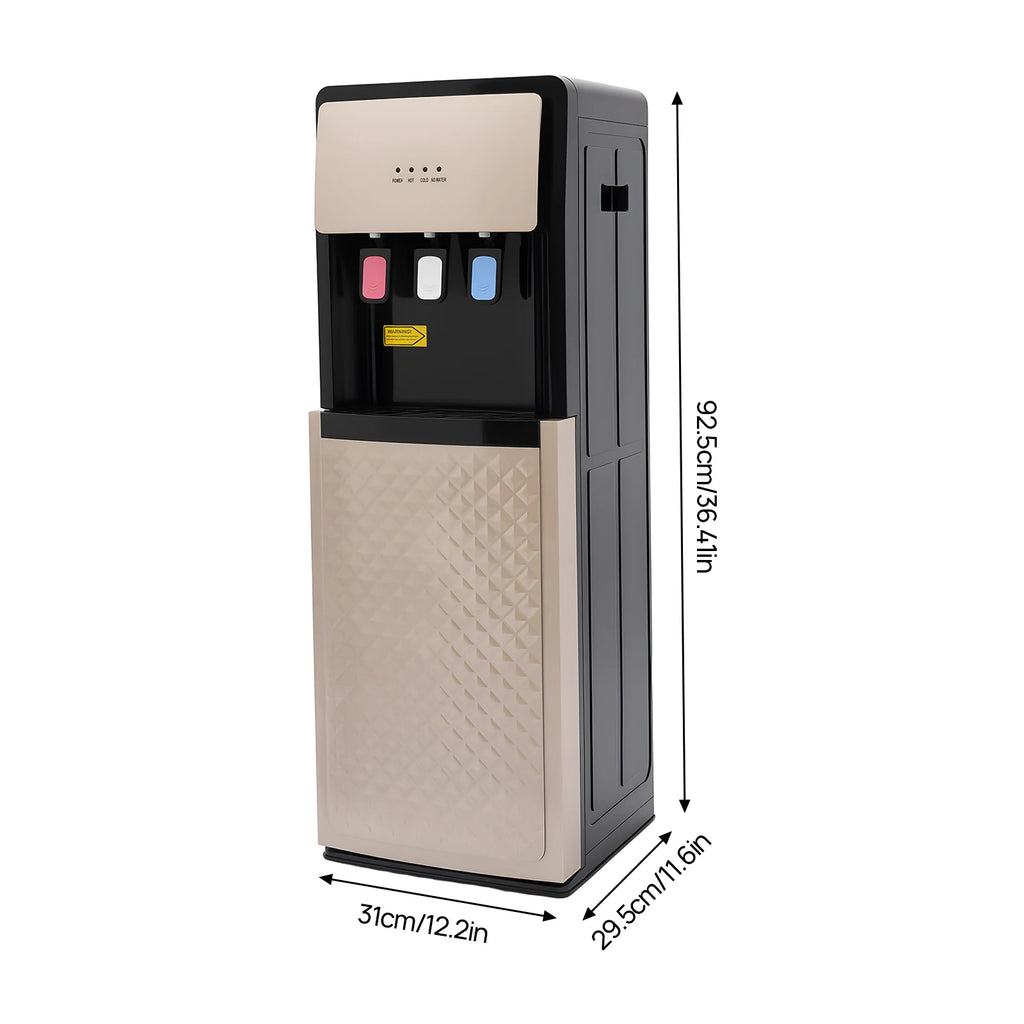 All-in-One Bottom Loading Water Dispenser Hot & Cold Standing Model for Home Office & Small Spaces  Easy Refill  Quiet Operation