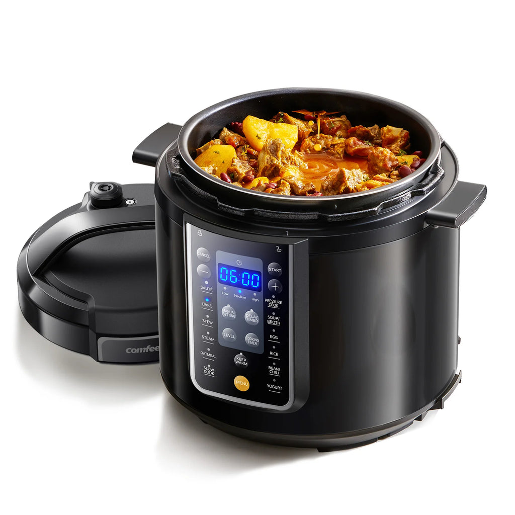 COMFEE’ 9-in-1 Electric Pressure Cooker 13 Presets Instant Multi Cooker Olla de Presion Slow Cooker Rice Cooker Steamer Sauté Y