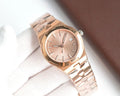 Women Watches Luxury Rose Gold Mesh Wristwatch Fashion Simple Waterproof Date Ladies Watch Bracelet Clock