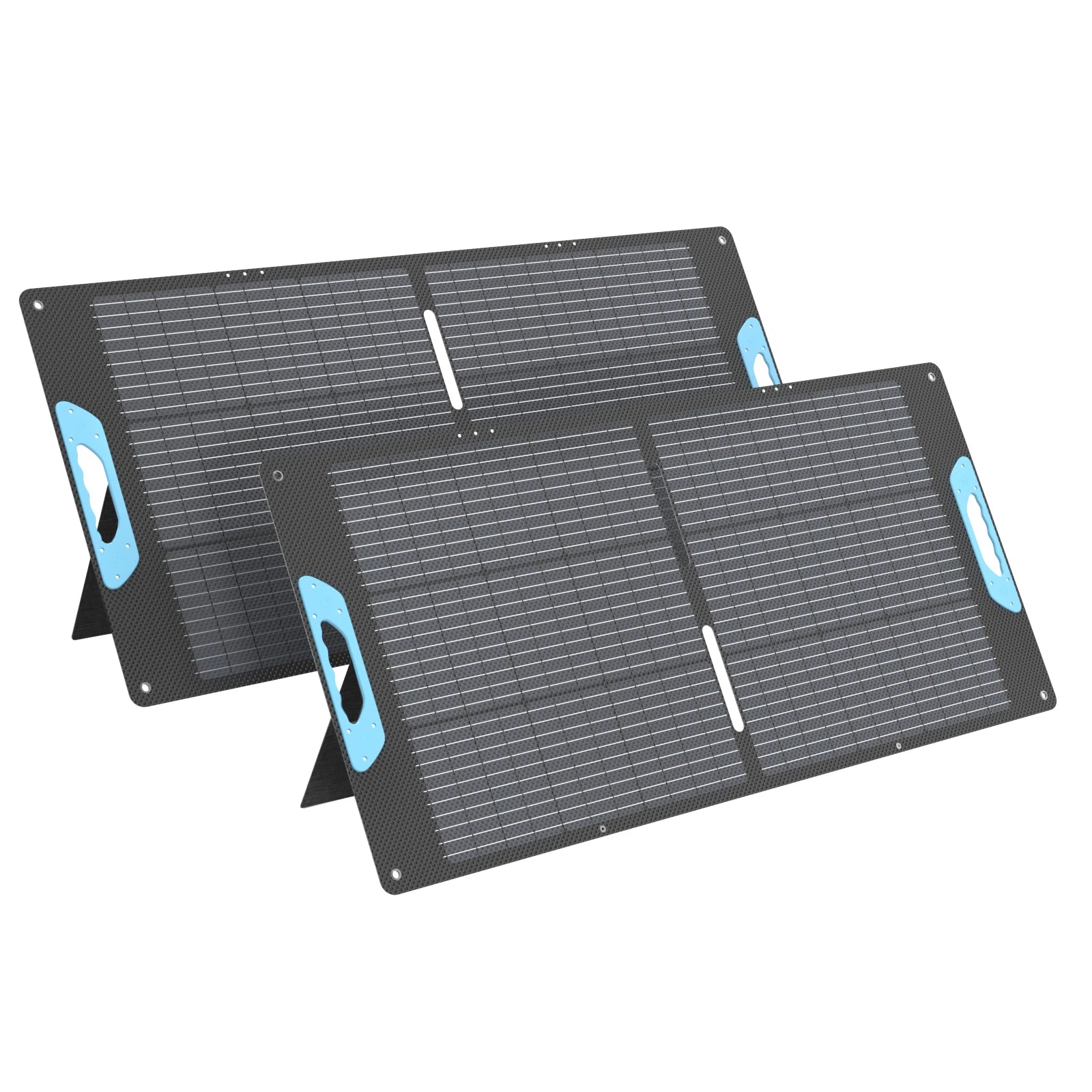 E-POWO Portable Monocrystalline Solar Panel Foldable ETFE Solar Charger Efficiency Waterproof for Power Station Camping Hiking