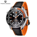PAGANI DESIGN Classic Men Mechanical Automatic Watch 42MM Sapphire Glass Ceramic Bezel Stainless Steel Sports Watches for men