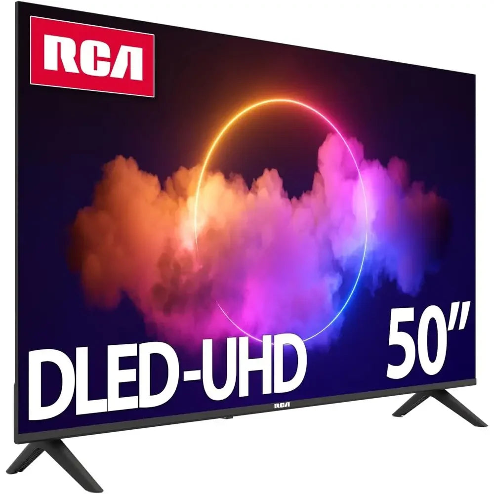 50-Inch UHD Smart TV, elLED Display with HDR10, Wi-i and Bluetooth, Assistant Built-in, Compatible with Alexa