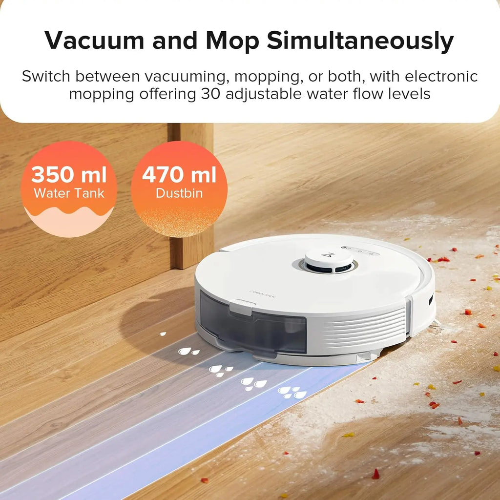 Q8 Max Robot Vacuum and Mop Cleaner with DuoRoller Brush, 5500Pa Suction, Lidar Navigation, Multi-Level Mapping for Pet Hair
