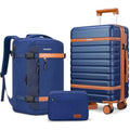 Luggage Sets 3 Pcs with Spinner Wheels, Lightweight PC Hardside Suitcase with TSA Lock and YKK Zippers, 20 Inch Carry On Luggag