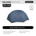 Naturehike Mongar UL Camping Tent 2 Person Backpacking Tents 210T Ultralight Tent Waterproof Hiking Survival Outdoor Hiking Tent