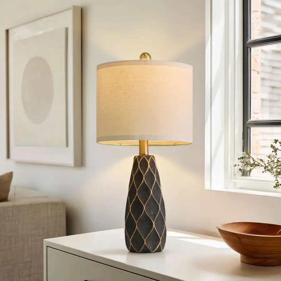 Small Table Lamps for Living Room Bedroom Lamps Set of 2 Ceramic Modern Boho Bedside Lamps Night Stands Farmhouse Vintage Nights