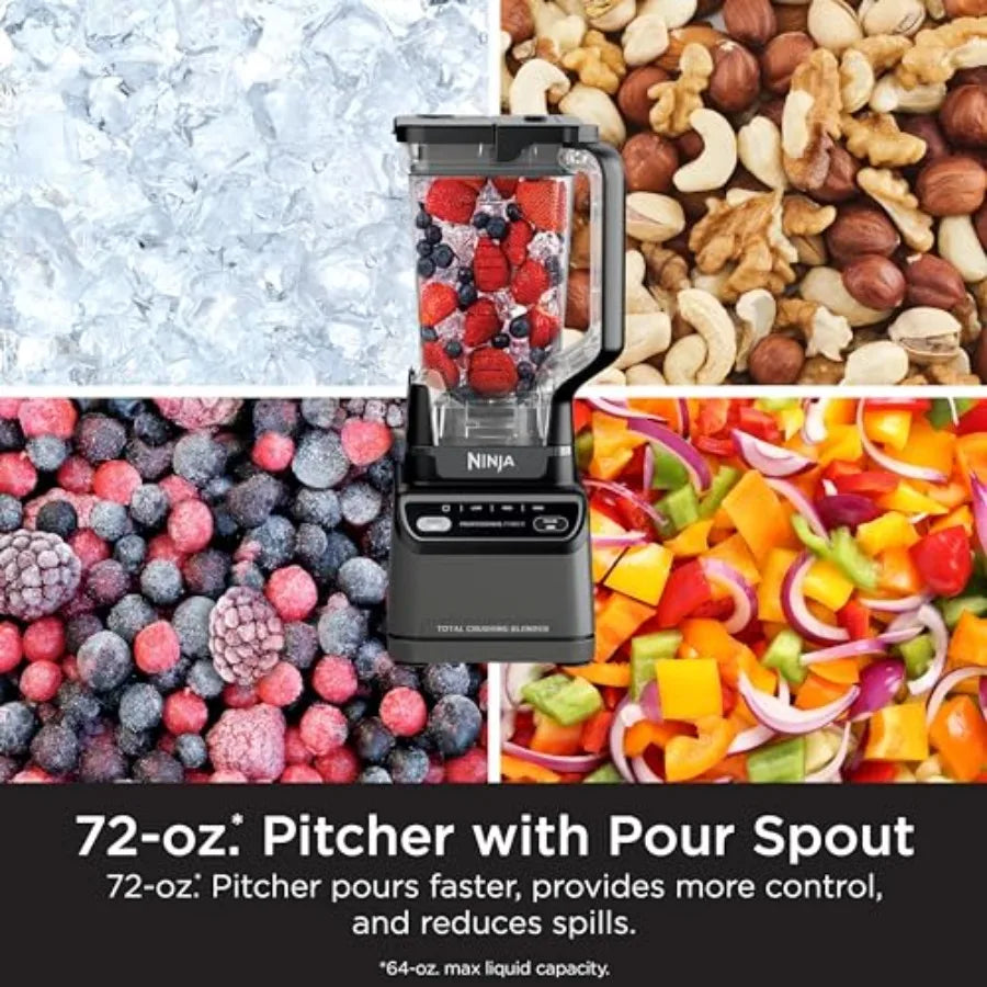 Professional Blender Smoothie Blender Drink Mixer Grinder Ice Crusher Total Crushing™ Technology Auto-iQ™ Smart Presets Profess