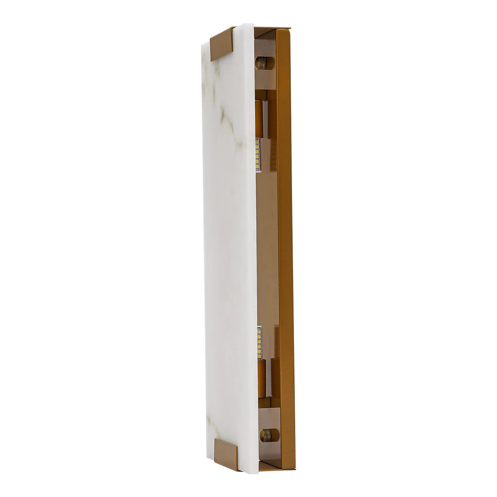 Rectangular G9 Light Wall Lamp Hand Carved Alabaster Sconce for Bedroom Kitchen Us