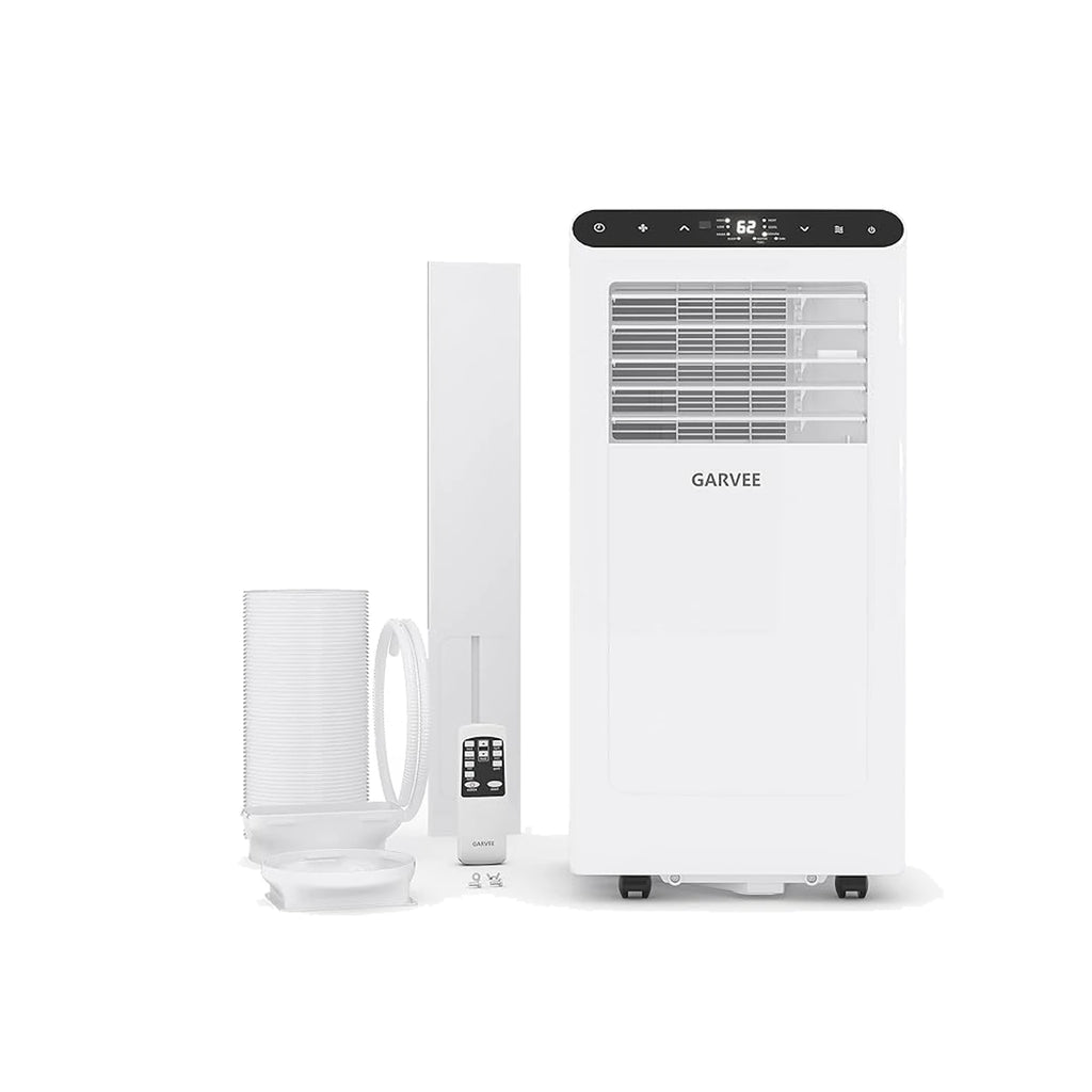 8000 BTU Portable Air Conditioner, Quiet 3-in-1 Indoor AC Combining Cooling, Dehumidification, 24H Timer,Complete Window Kit