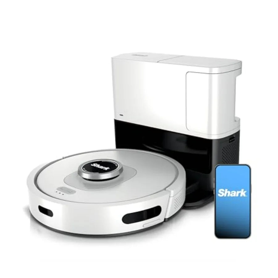 Robot Vacuum Cleaner for Pet Hair, Rugs, Carpets Hard Floors with Powerful Suction, Self-Empty Base, 60-Day Capacity, Voice Con