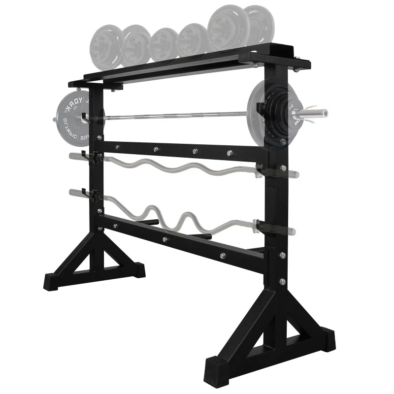 Dumbbell Rack Stand, Multifunctional Barbell Rack Weight Rack for Dumbbells, Heavy Duty Weight Storage Organizer Dumbbell Storag