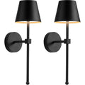 WirelWall Sconces Set o 2, Small Cordl5200mAh Rechargeable Battery LED Wall Lamps, SteplDimming Lightings or Wall Painting, Livi