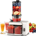 Cold Press Juicer: 99% Juice Yield, Wide Feed Chute, Quiet Motor, BPA-Free, Easy Clean