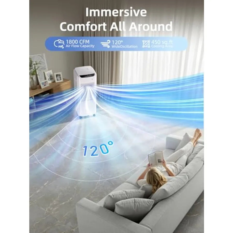 32 Evaporative Air Cooler with 4 Ice Packs 4 Modes 3 Speeds White Portable Air Conditioner for Bedroom Office 4.2 Gal Water Tan