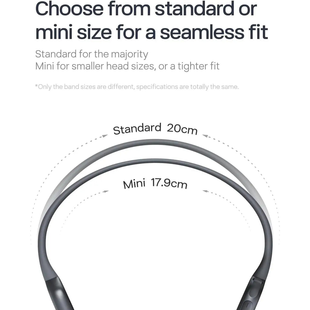 H-New OpenRun Pro 2 - Open-Ear, Bone Conduction Sport Headphones - with Reflective Strip - Sweat Resistant, Workout Headphones