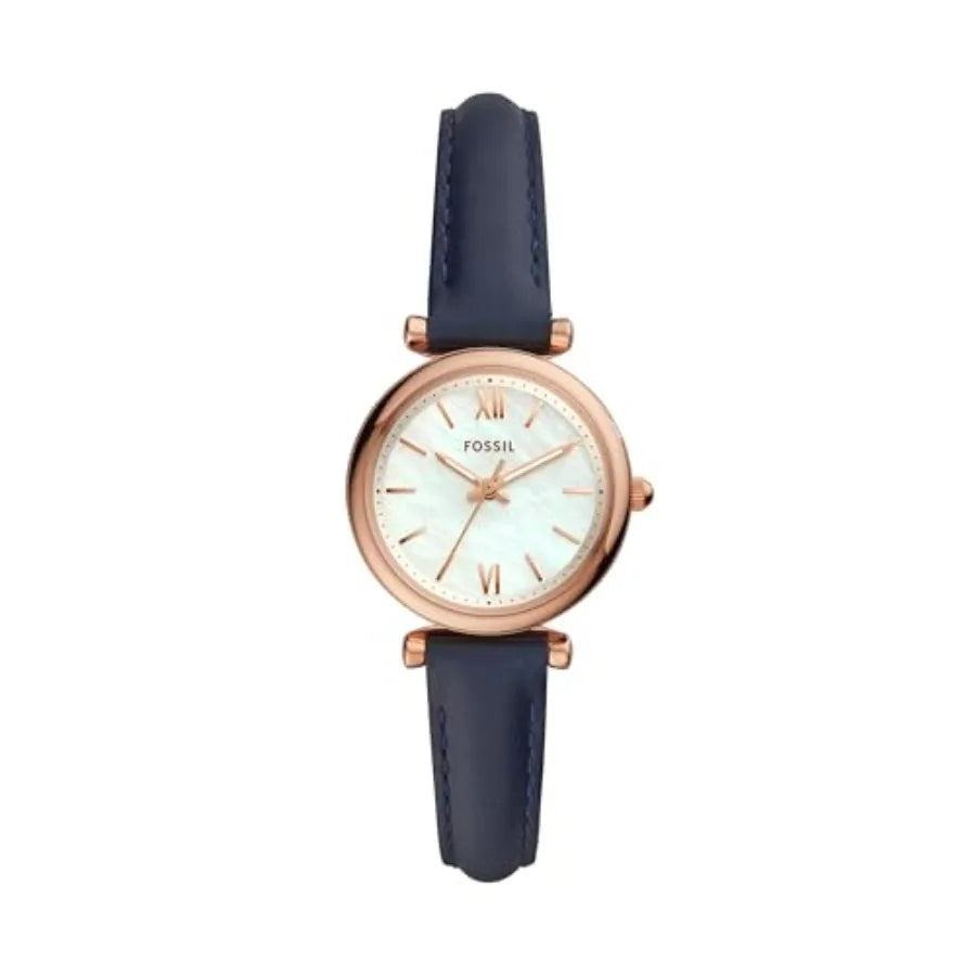 Fossil Women's Watch and Bracelet Set, Carlie Three-Hand Stainless Steel Watch for Women and Bracelet Set
