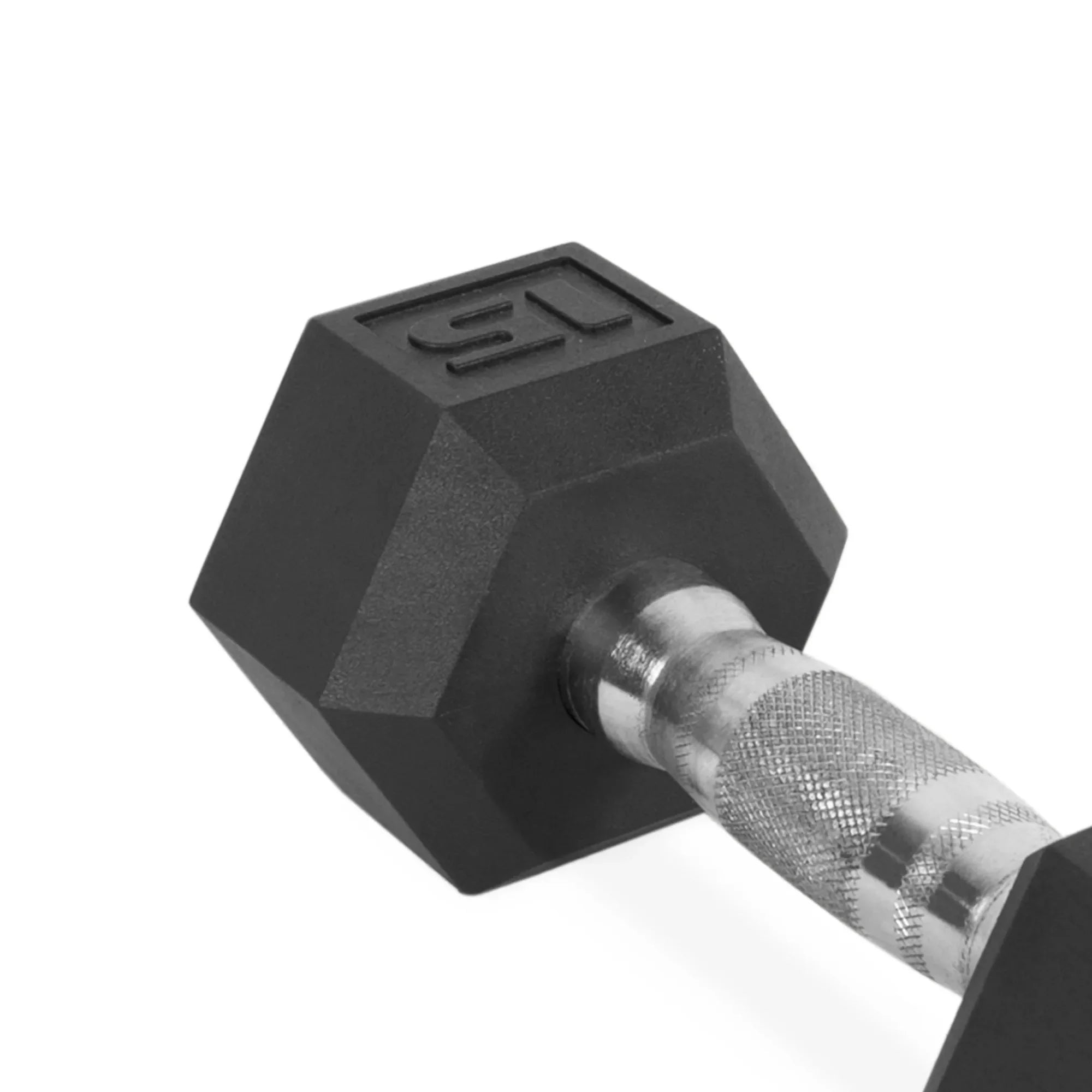 (2 pack)  Barbell Coated Hex Dumbbell, Single 30 lbs