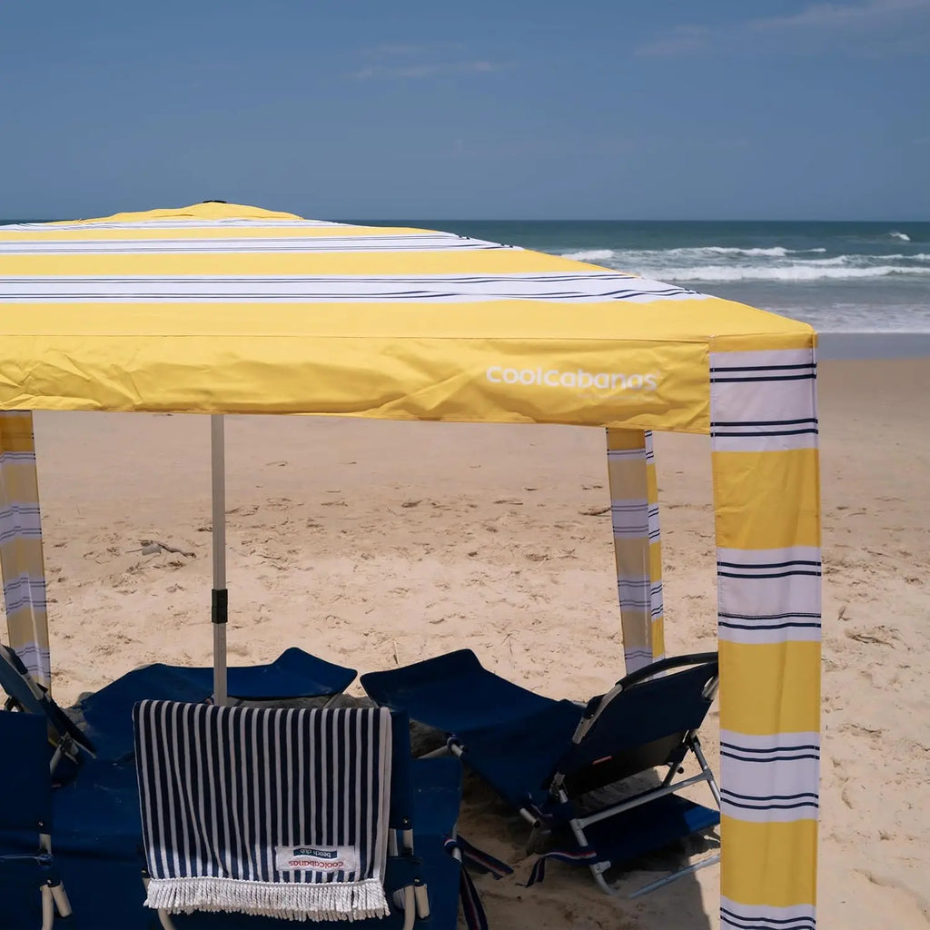 Beach Shade Tent - Easy Setup, UPF 50+ Protection, Large & Medium Sizes, Compact & Wind Resistant for Family