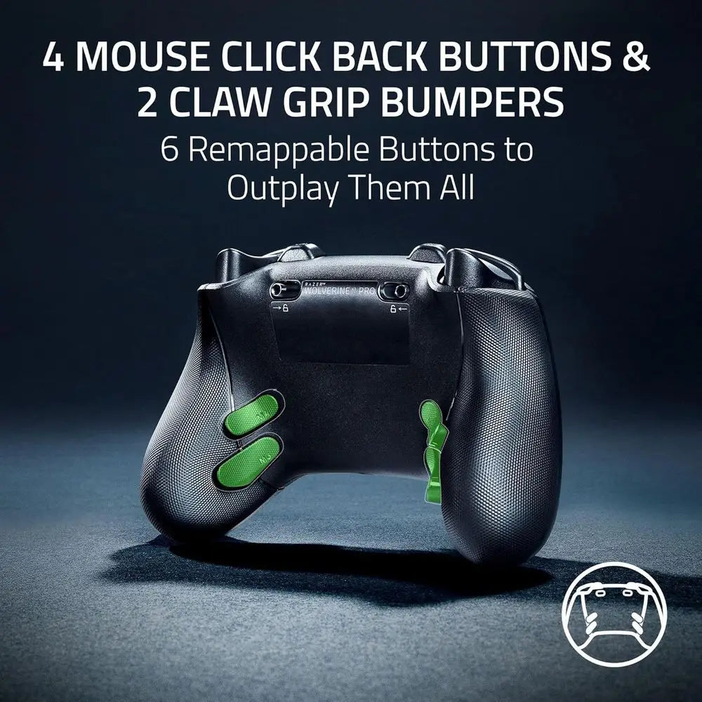 Wireless Gaming Controller for Xbox Series X|S, One, Windows - 6 Remappable Buttons, Adjustable Triggers, Customizable Thumbstic
