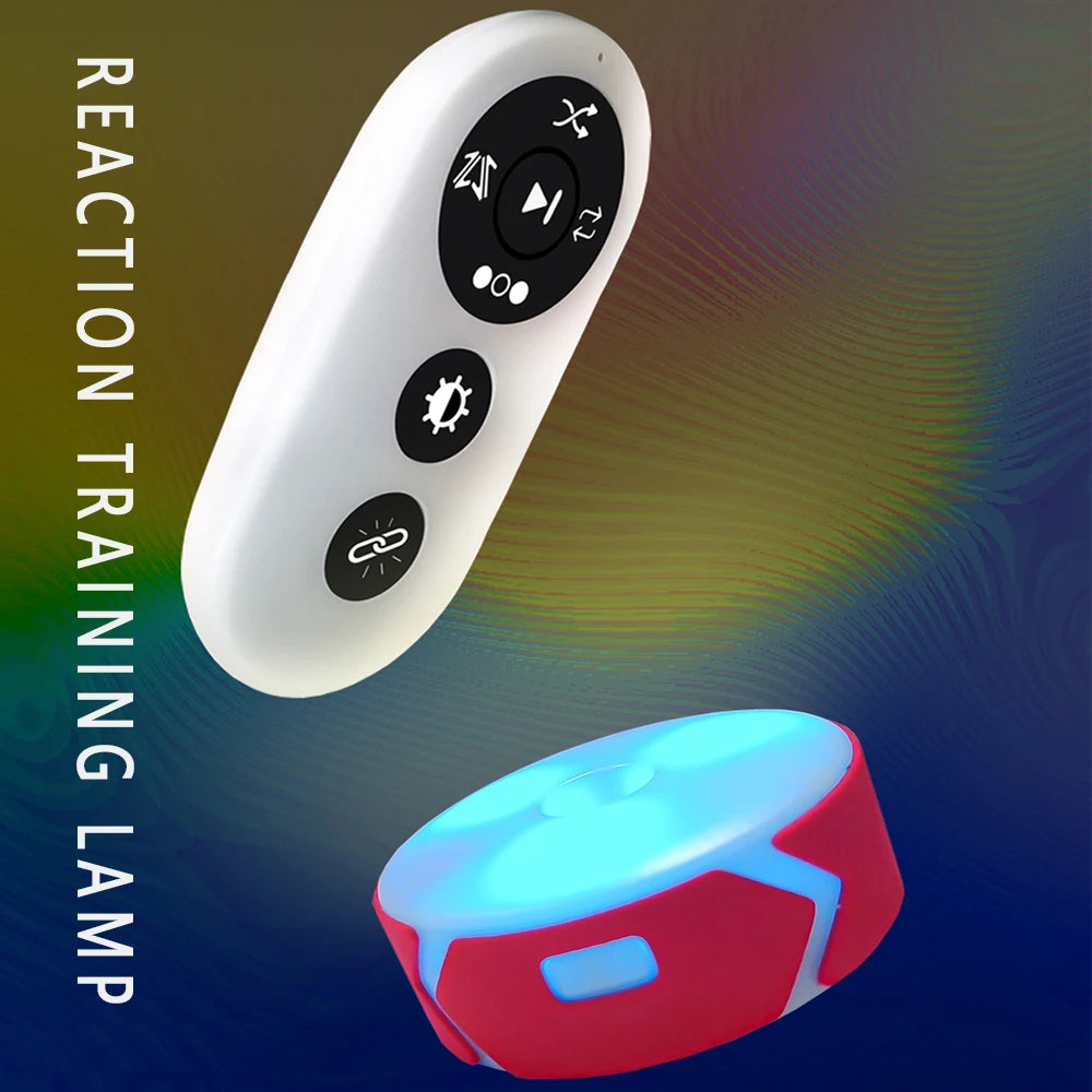 Response agility training light, children's physical fitness training, remote control to control light operation