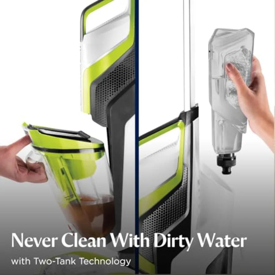 Crosswave Turbo Vacuum Mop All in One Wet and Dry Vac Combo Hard Floor and Area Rug Cleaner 3888A